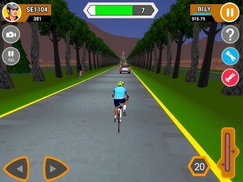 Cycling Stars Madhapur Gameplay Screenshot